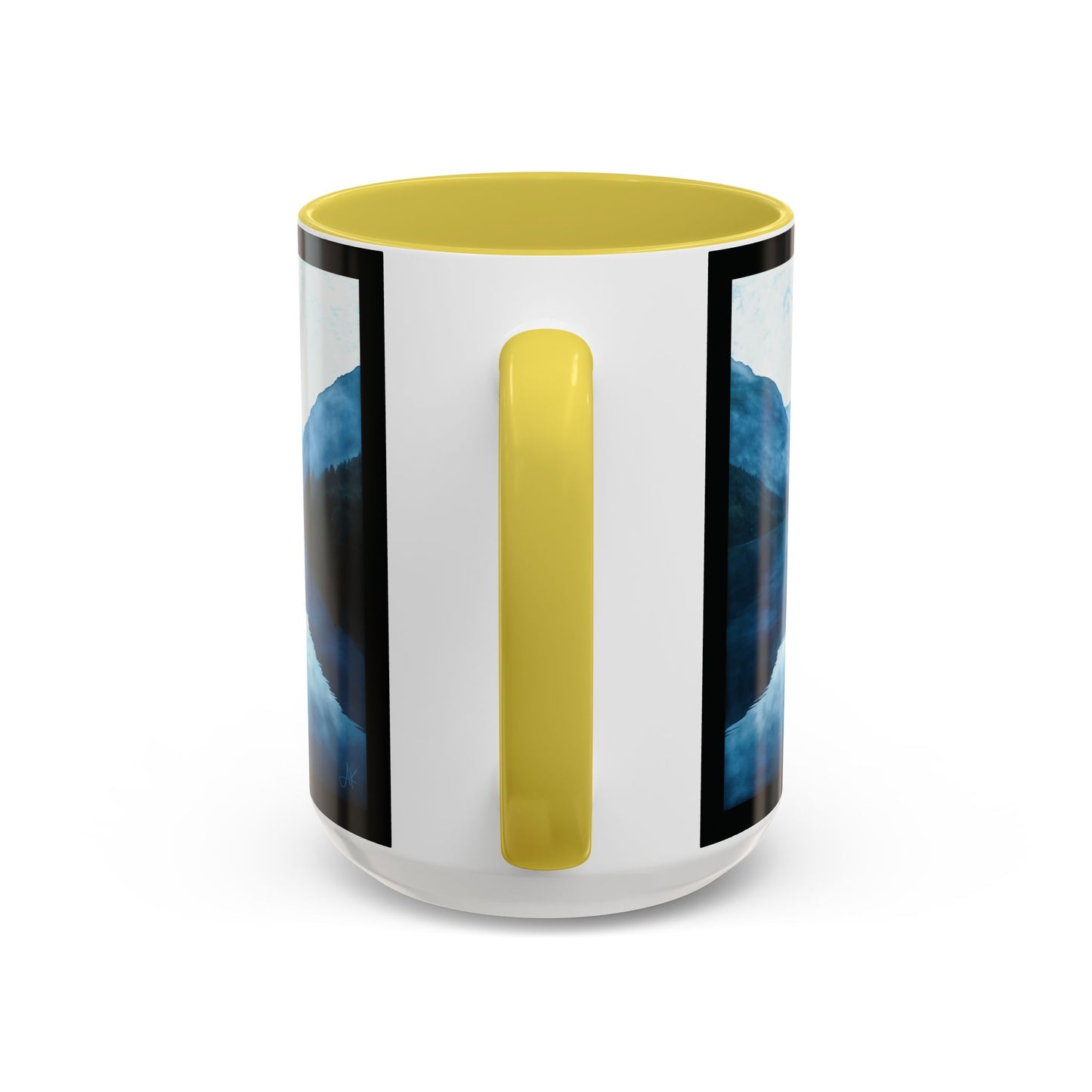 "Connected in Silence - Psalm 46:10", Colorful Mugs (11oz, 15oz)