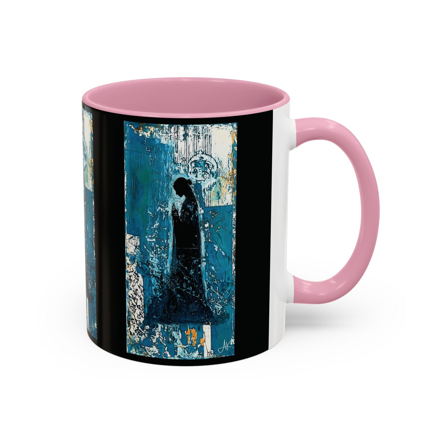 "Behold the Handmaid - Luke 1:38", Colorful Mugs (11oz, 15oz)