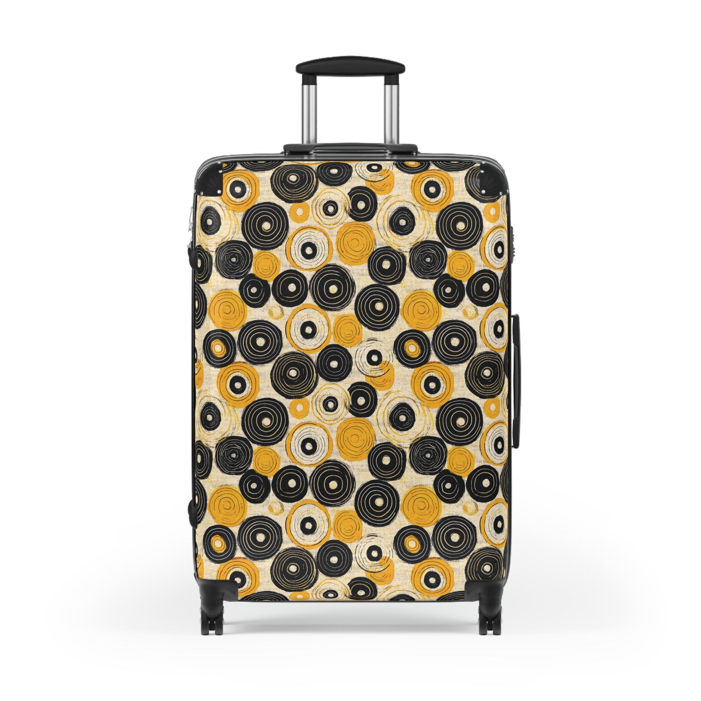 "Old 45's" Pattern Art Suitcases