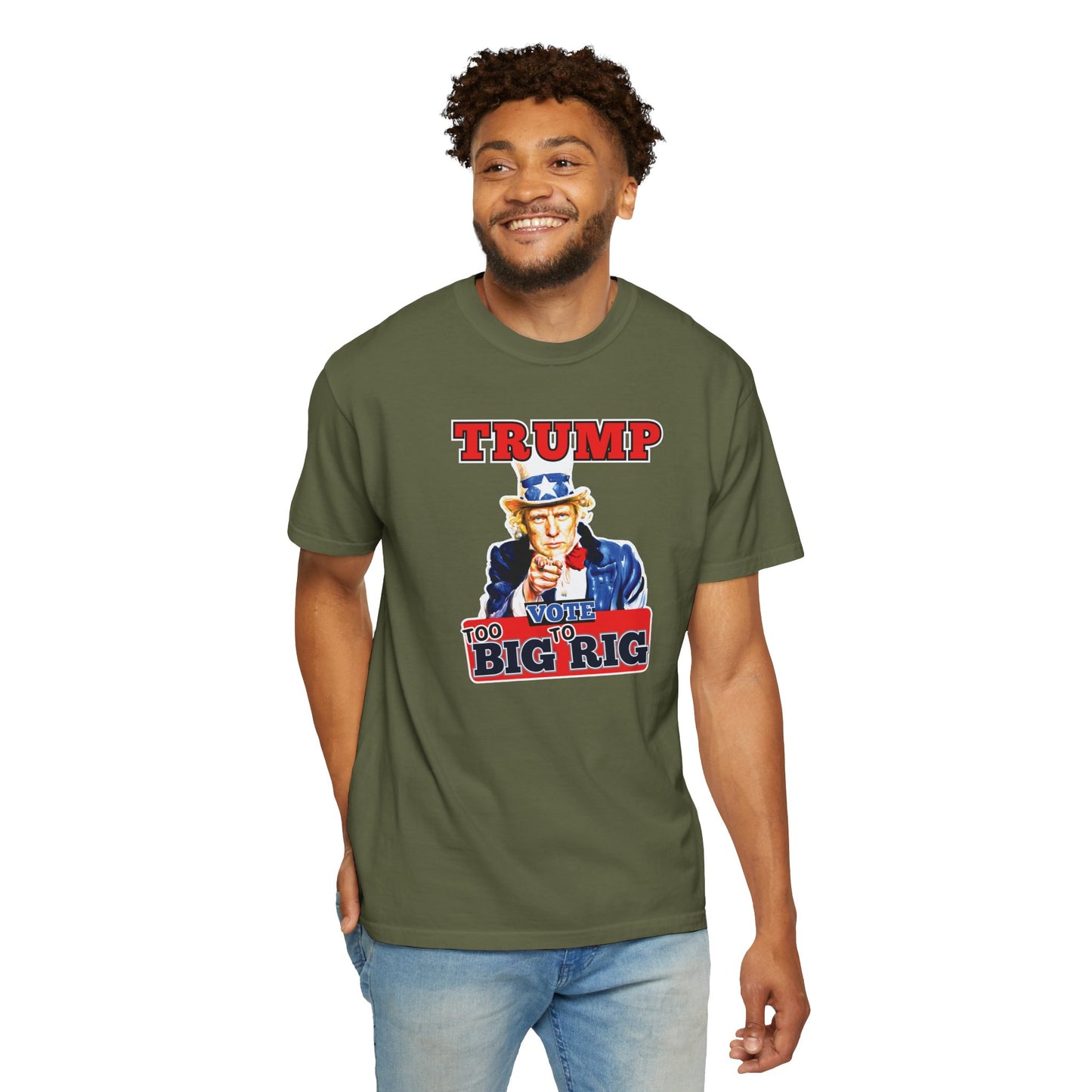 "Trump - Too Big To Rig", Unisex T-shirt