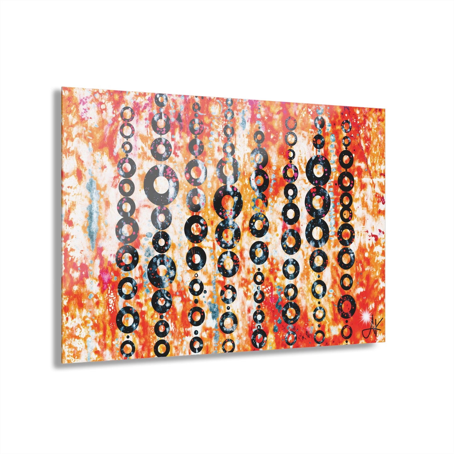 "Ancestral Rings", Fine Art Acrylic Wall Prints (French Cleat Hanging)