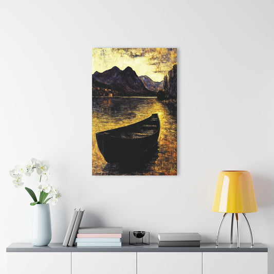 "By Oar and Tide - Ancient Gaelic Highways", Fine Art Acrylic Wall Prints (French Cleat Hanging)
