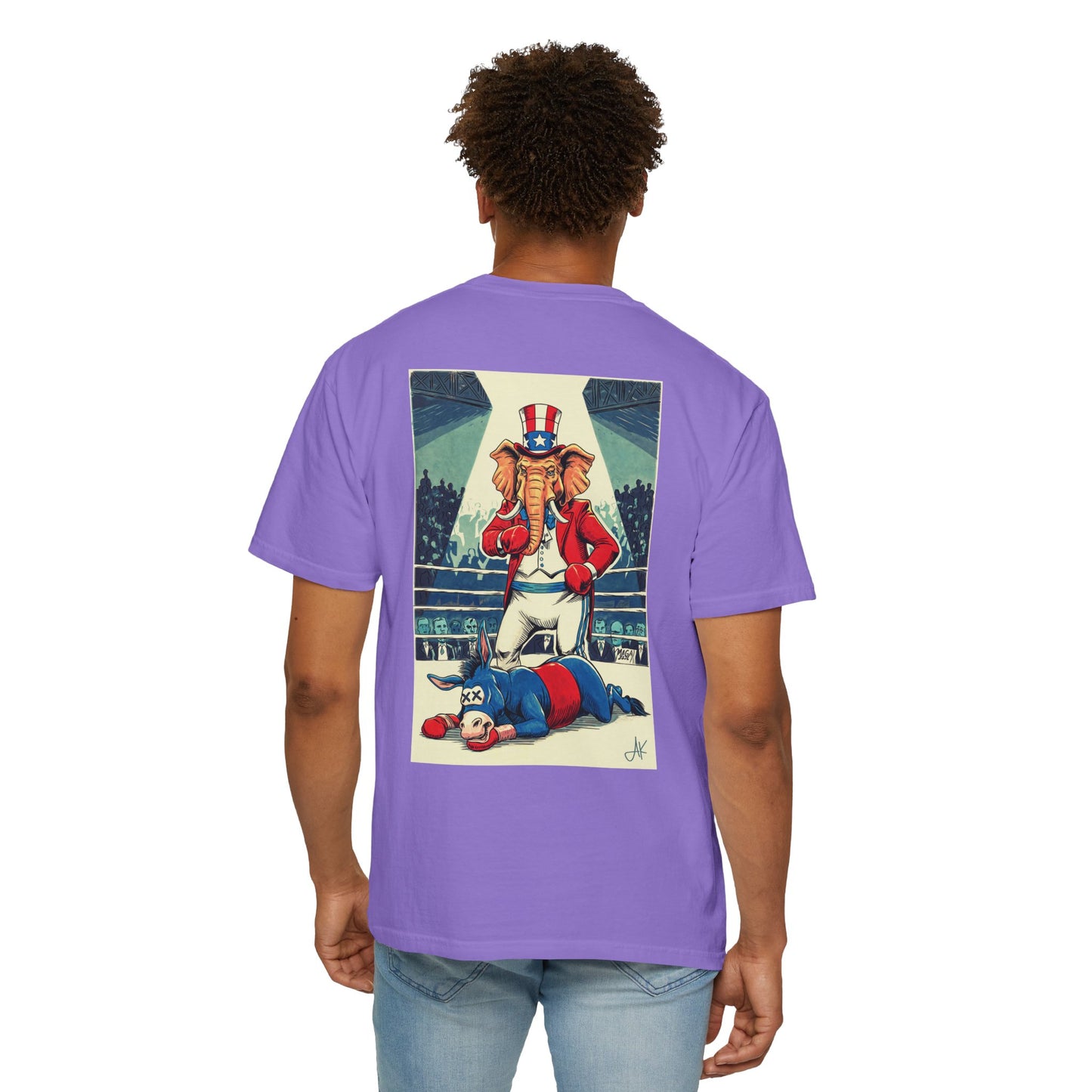 "Brutal Woke Knockout 2024", Unisex T-shirt (Light Colors)