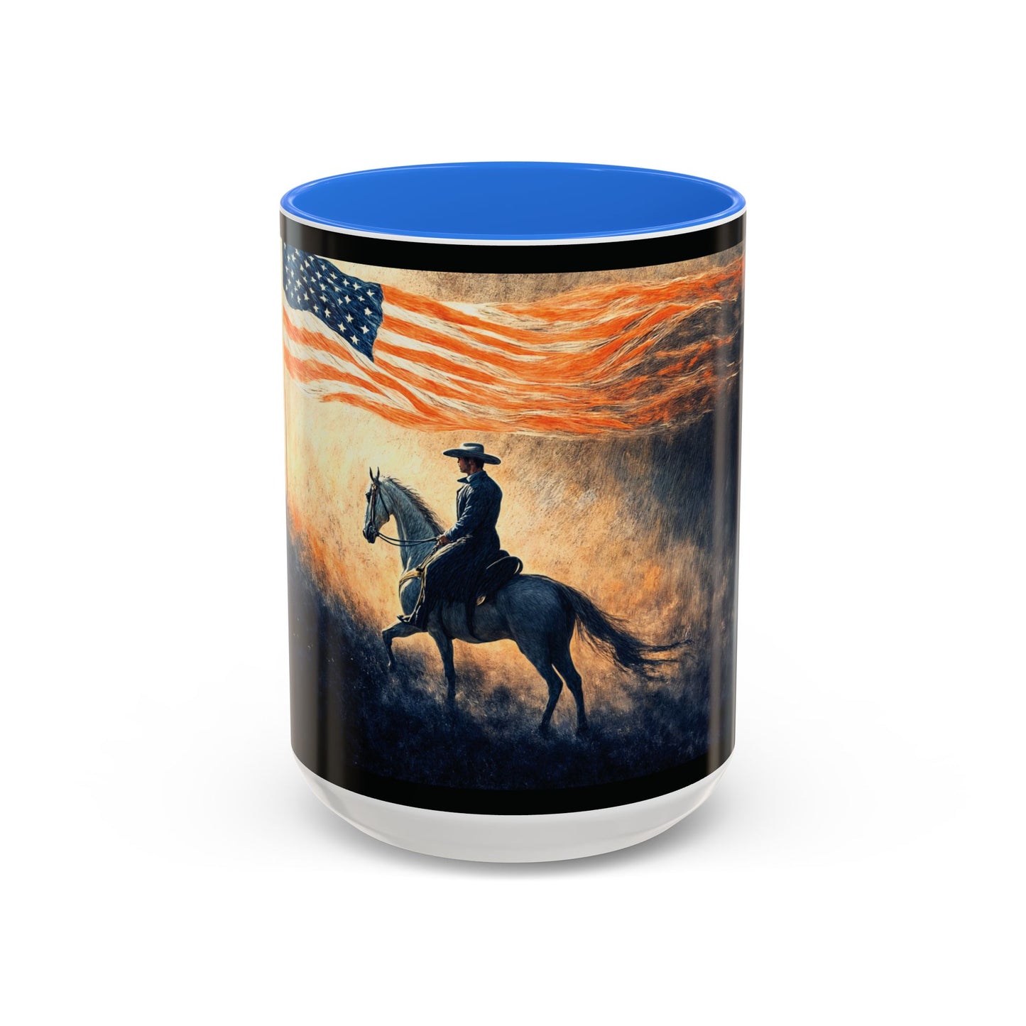 "Liberty under God", Colorful Mugs (11oz, 15oz)