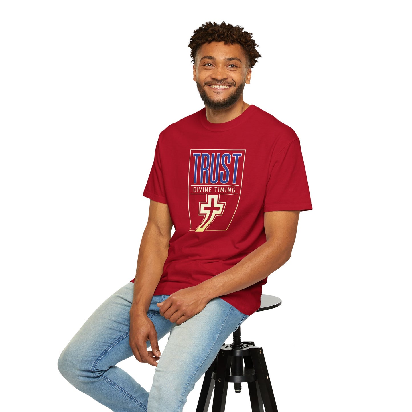 "Trust Divine Timing" #01, Unisex T-shirt