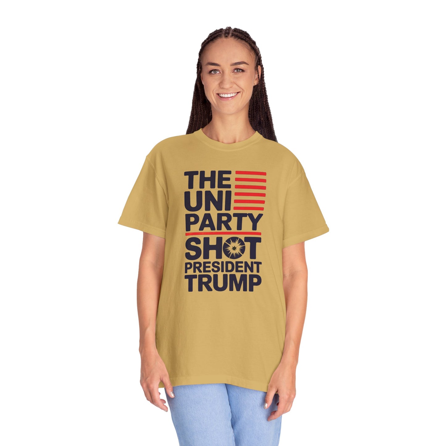 "The Uniparty Shot President Trump" #01, Unisex T-shirt