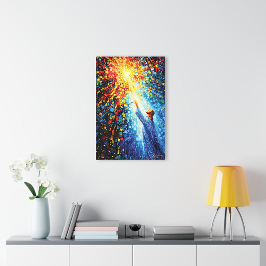 "Father and Son", Fine Art Acrylic Wall Prints (French Cleat Hanging)