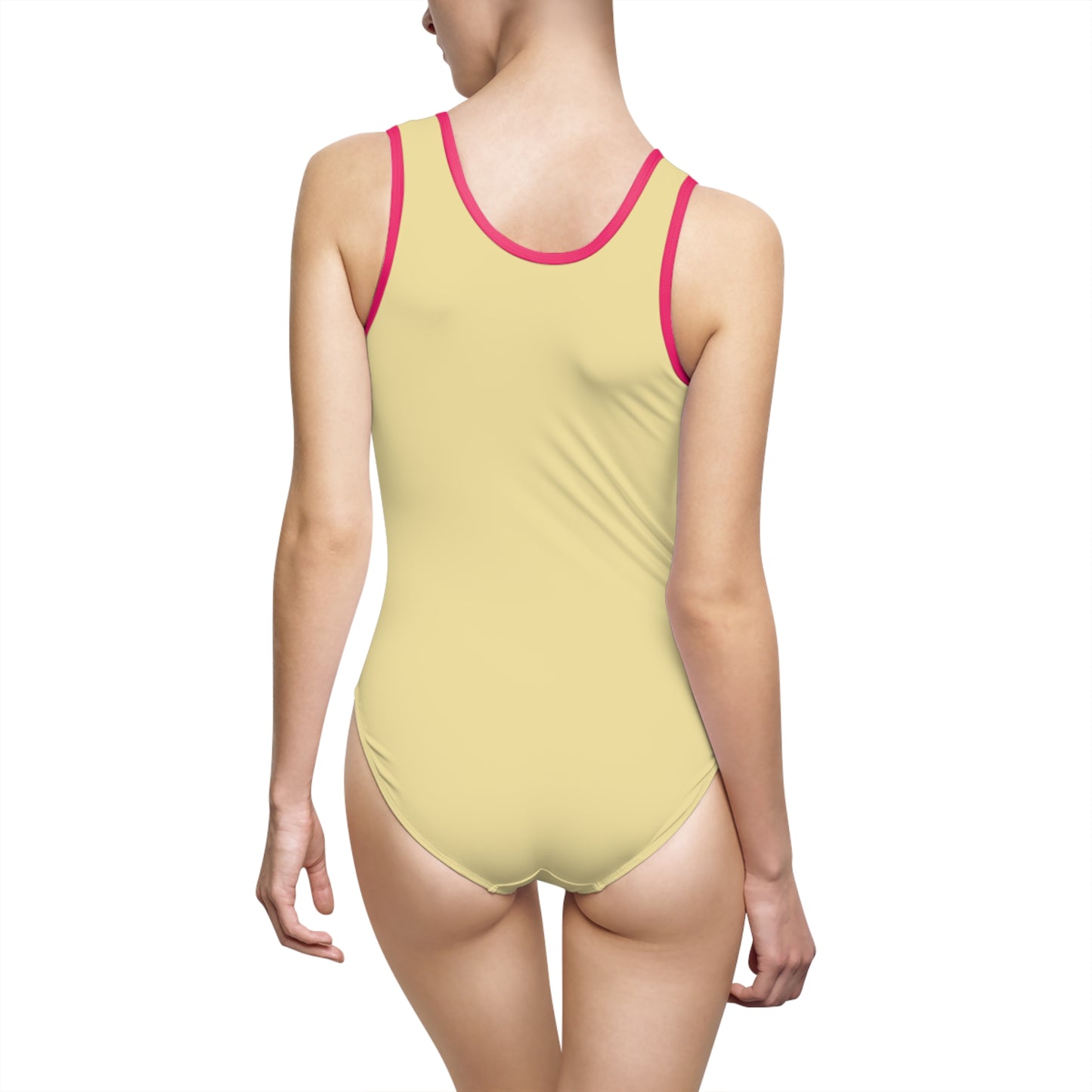 "Delicious Cherries", Women's Classic One-Piece Swimsuit (Sanctum Veil)