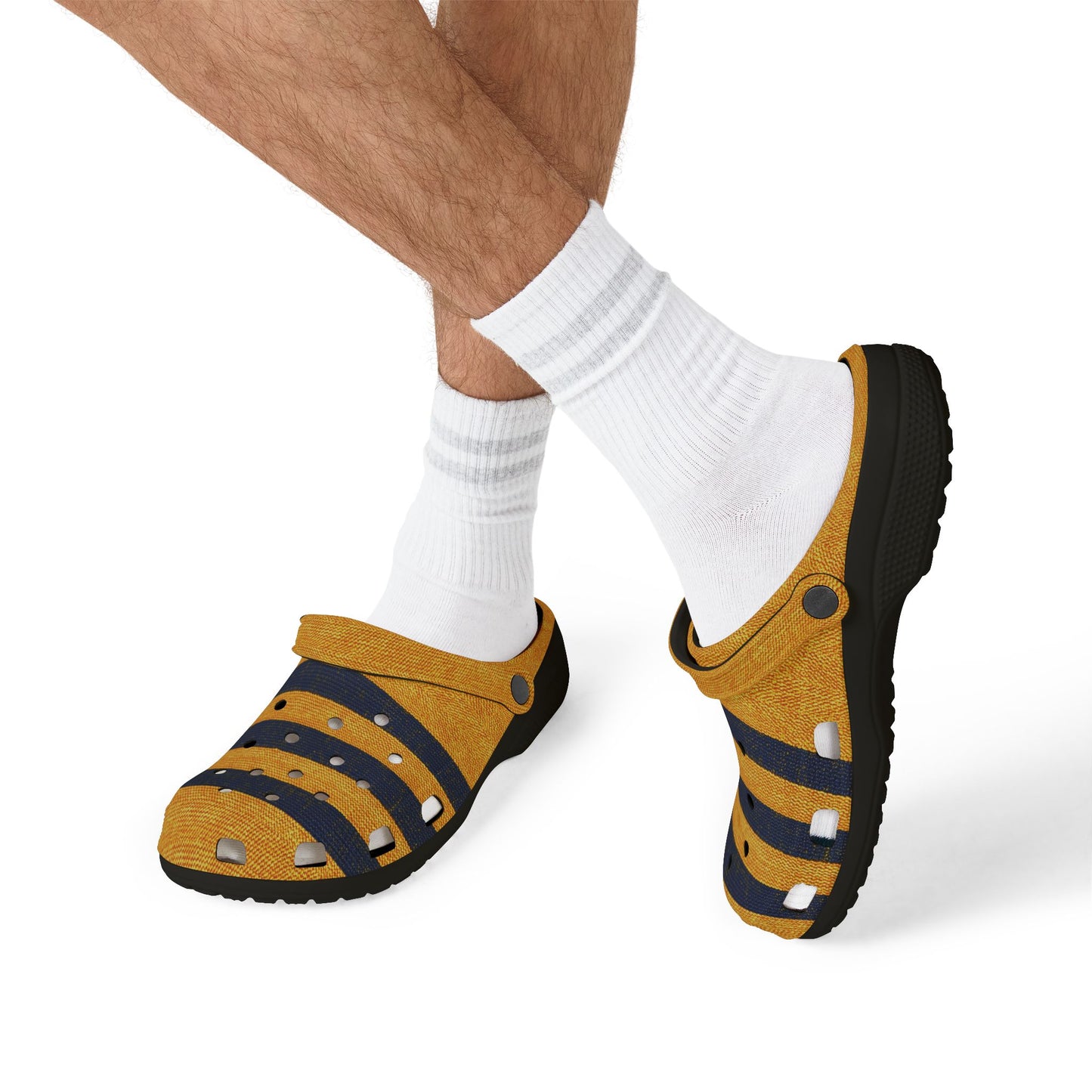 "Triple Ensign", Foam Rubber Clogs