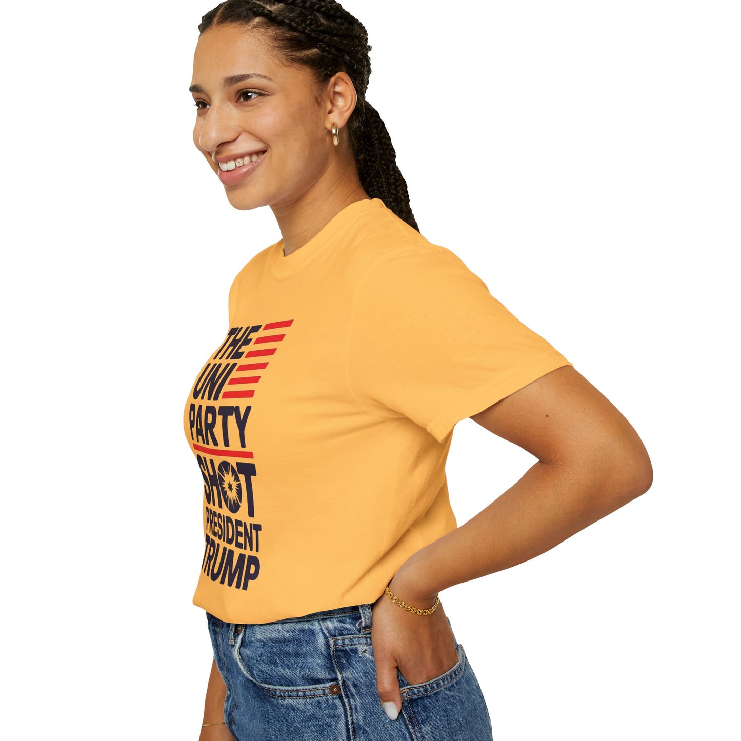 "The Uniparty Shot President Trump" #01, Unisex T-shirt