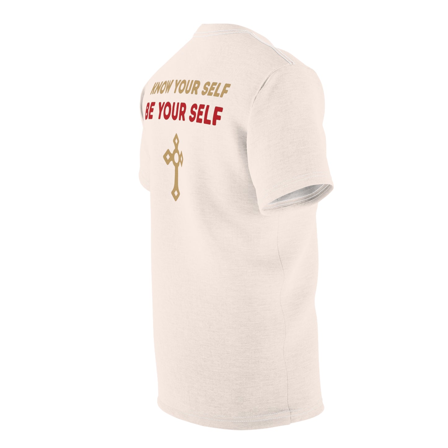 "Know Your Self", Unisex T-shirt (Angel Wings)