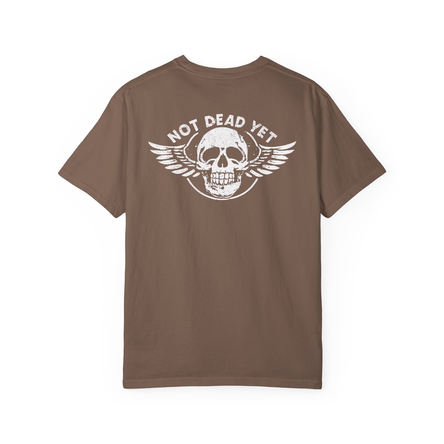 "Not Dead Yet - Winged Skull", Unisex T-shirt