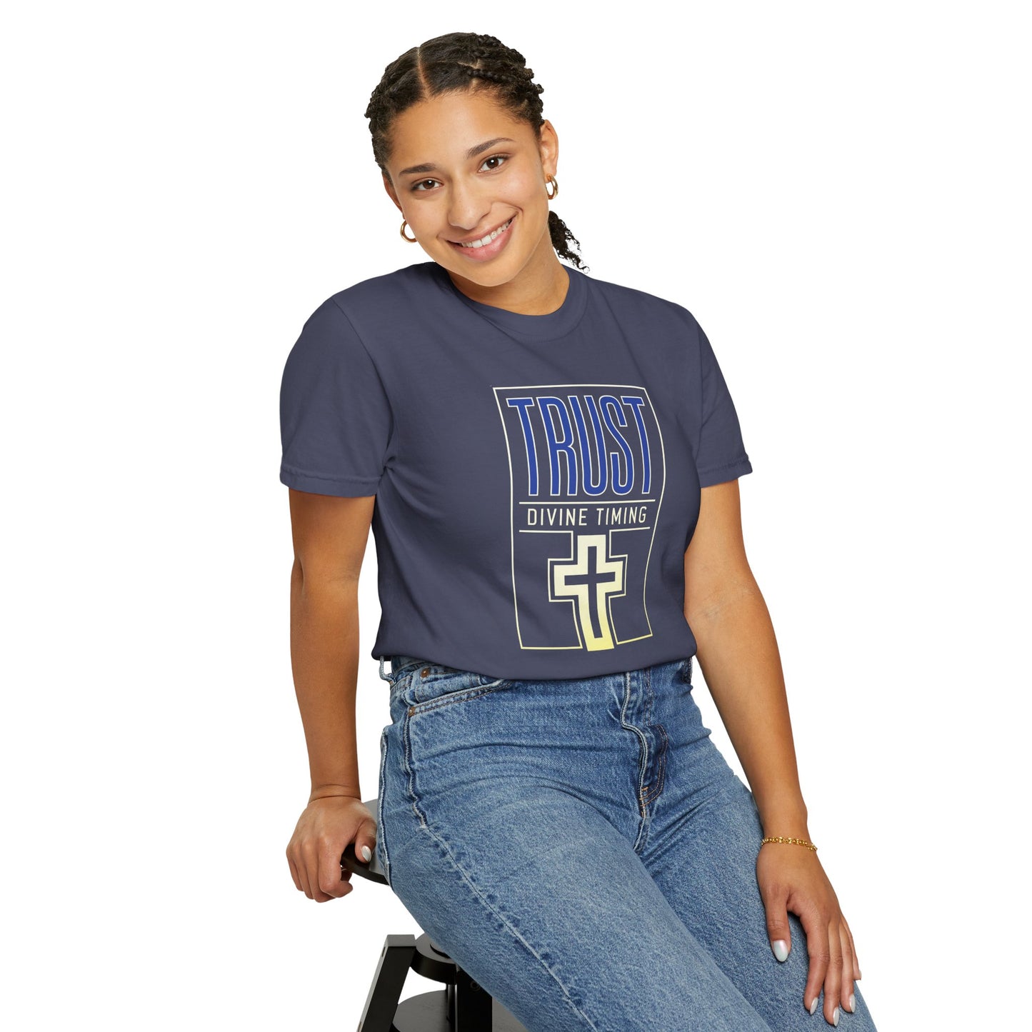 "Trust Divine Timing" #01, Unisex T-shirt