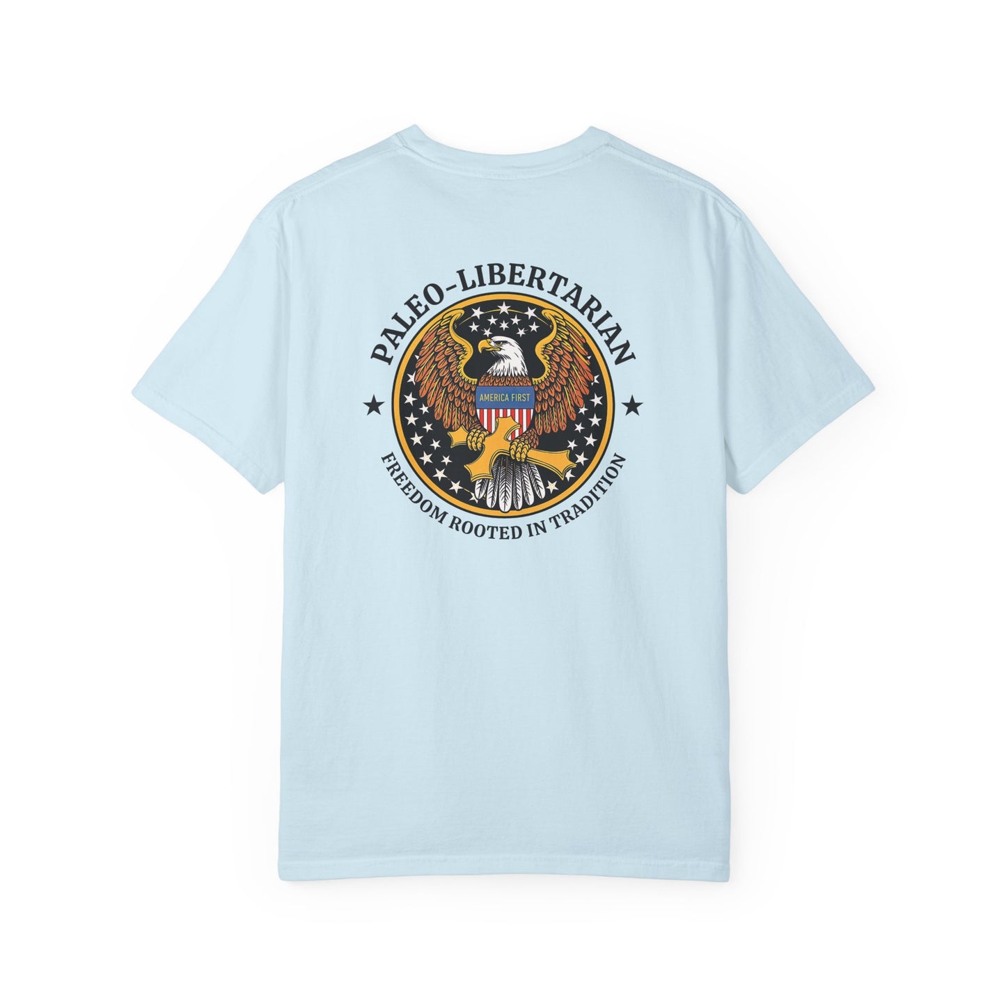 "Paleo-Libertarian" #01, Unisex T-shirt (Light Colors)