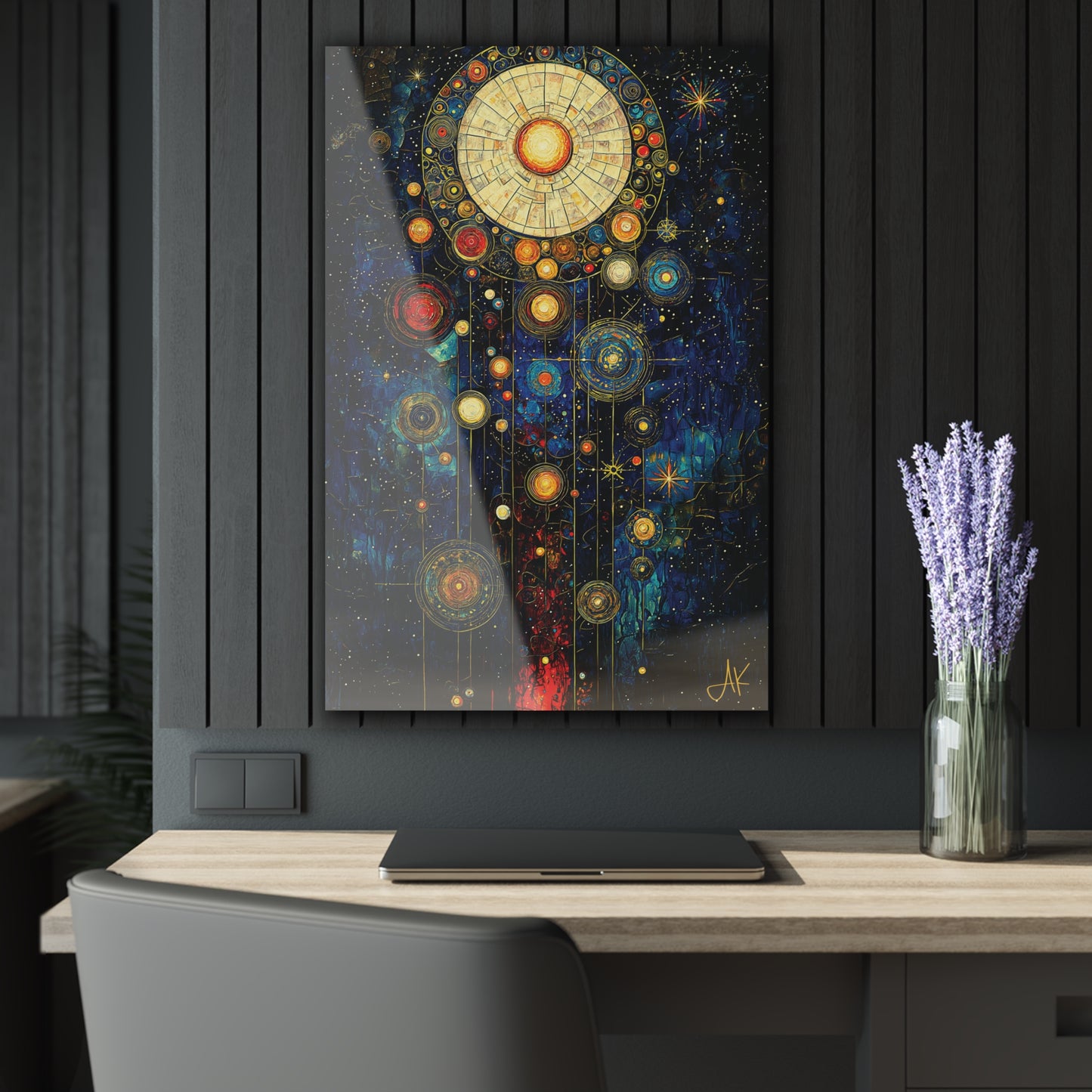 "Ancient Connection to God", Fine Art Acrylic Wall Prints (French Cleat Hanging)