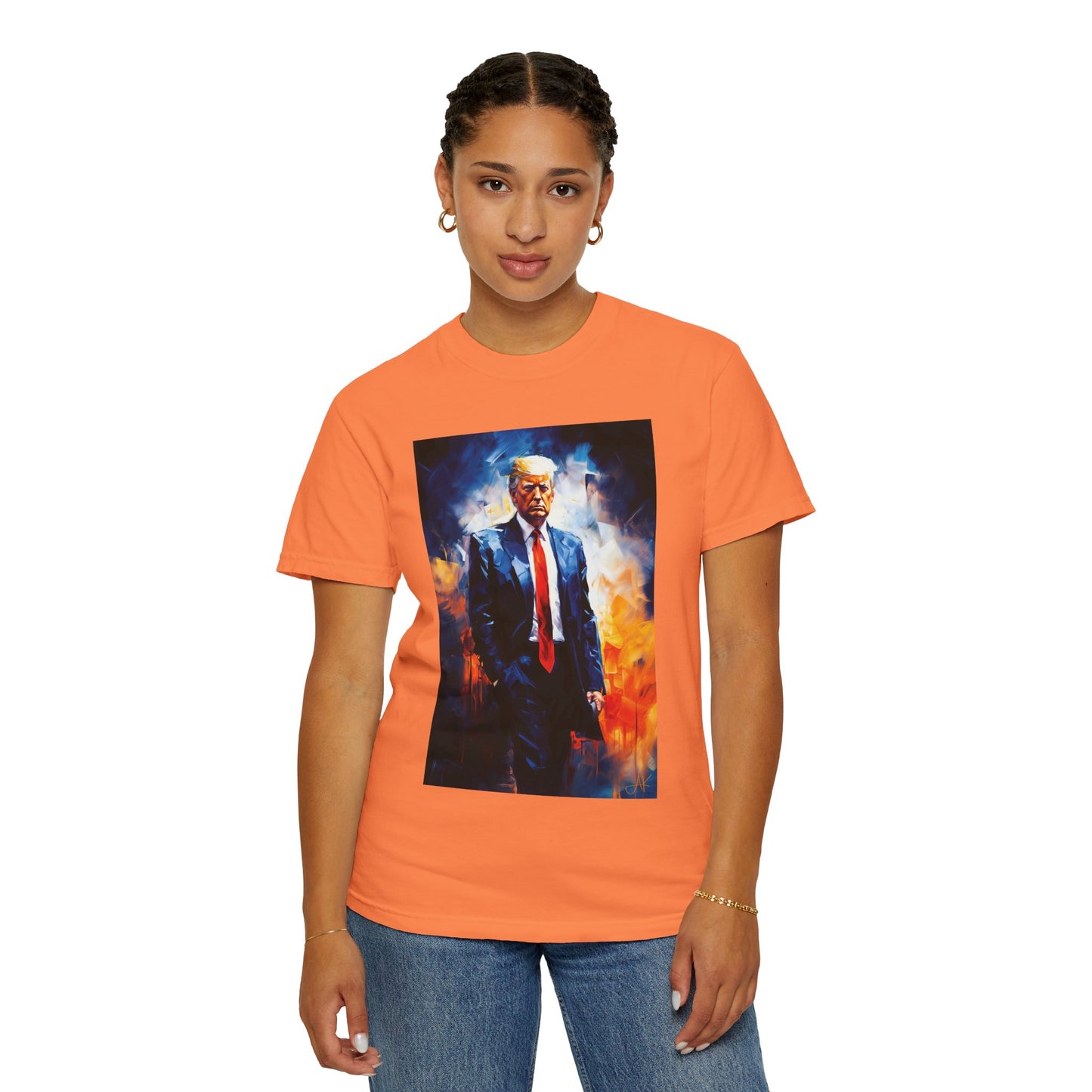 "Trump Portrait" #22, Unisex T-shirt (Light Colors)