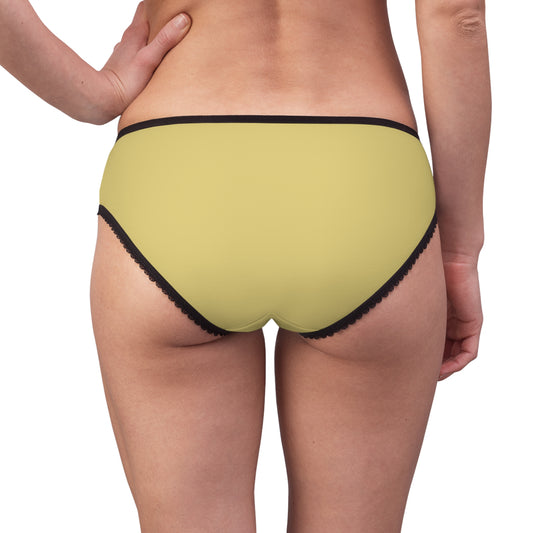 "DEI - Didn't Earn It" #14, Women's Briefs (Buff Orange)