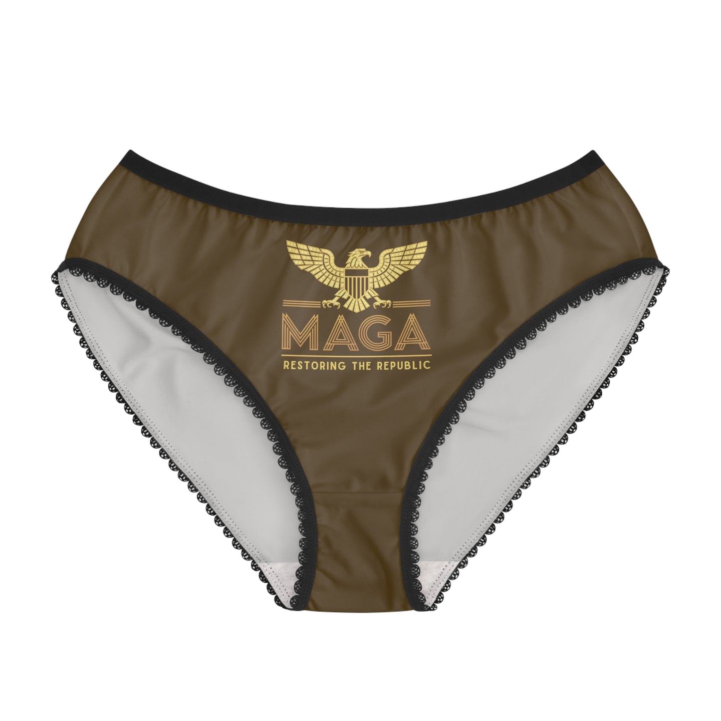 "MAGA - Restoring the Republic", Women's Briefs (Oathmetal)