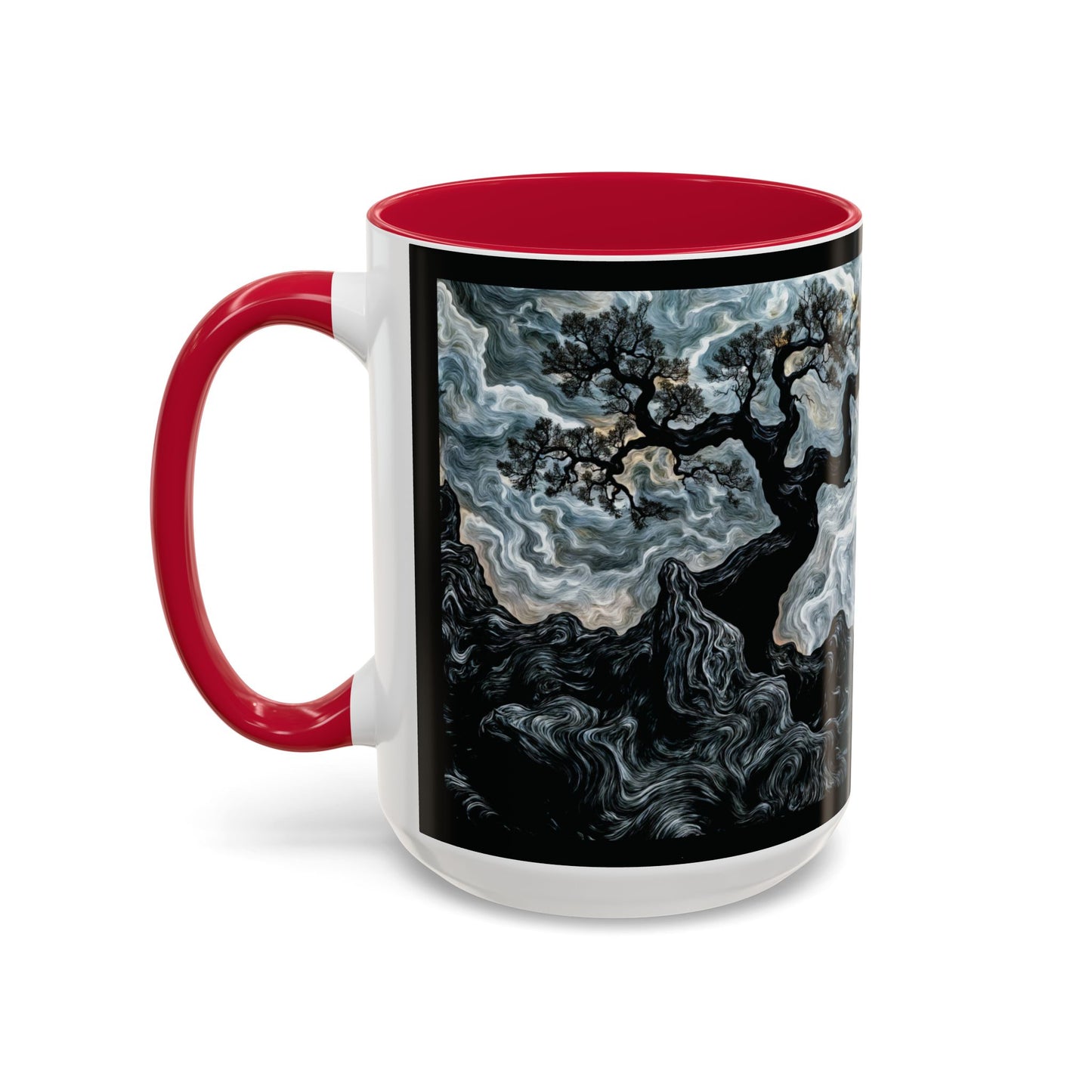 "An Crann Naomh (Gaelic) - The Sacred Tree (English)", Colorful Mugs (11oz & 15oz)