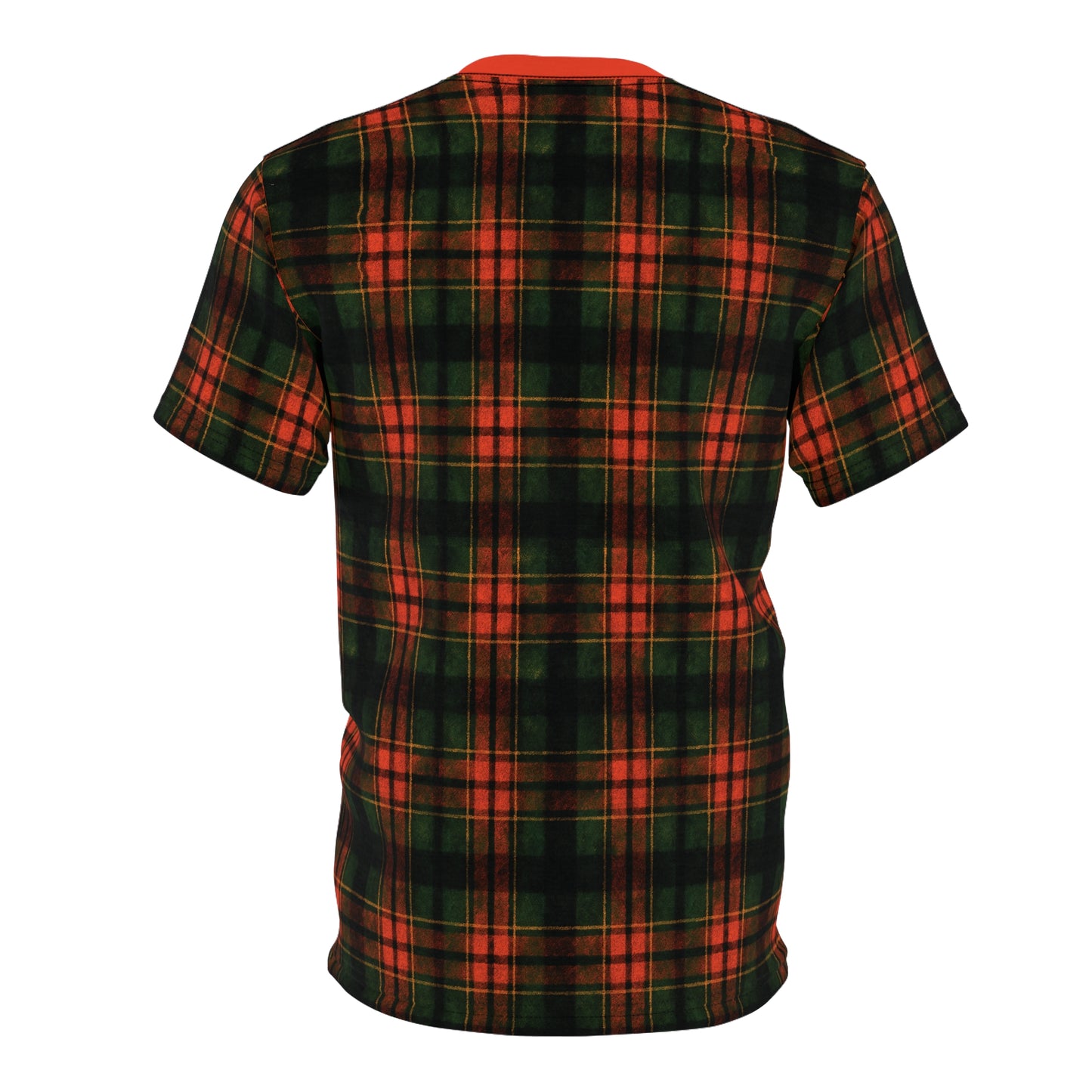 "Kilmor Brieve Tartan", Unisex Tee (Brieve Red Collar)