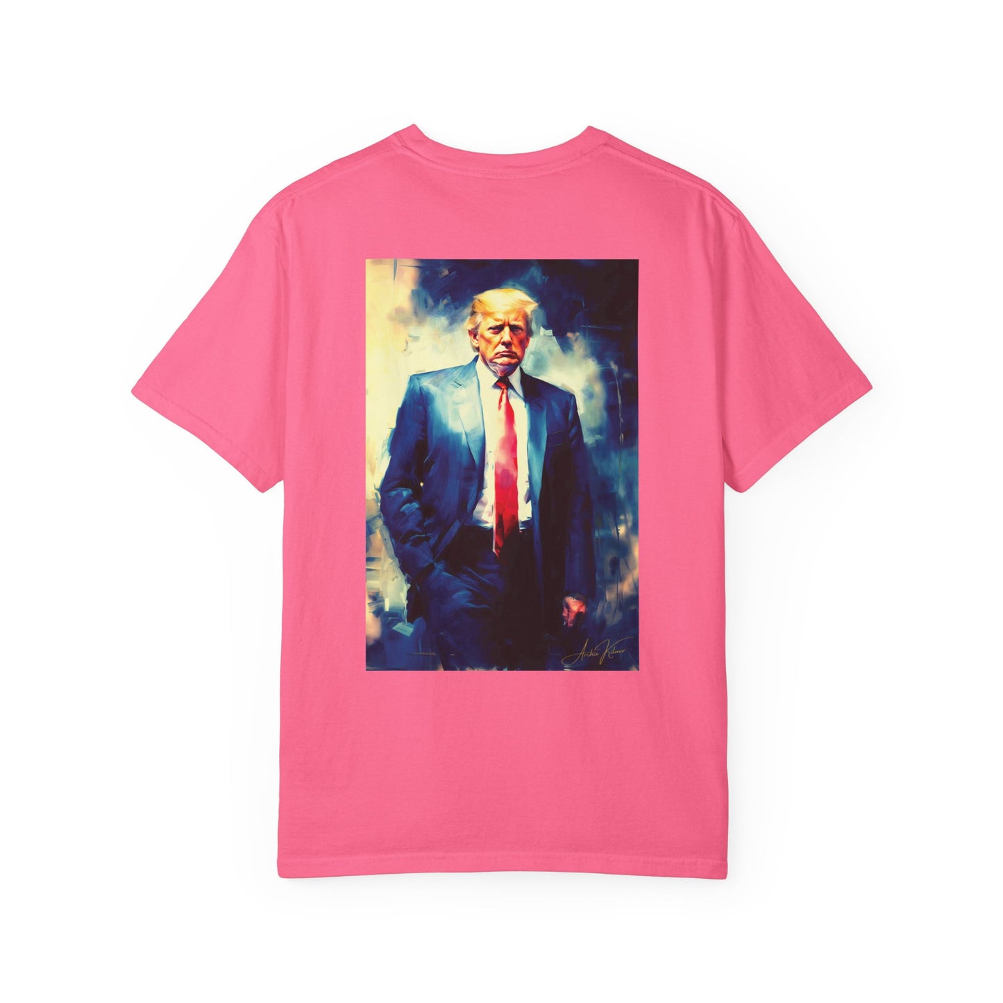 "Trump Portrait No. 6", Unisex T-shirt (Dark Colors)