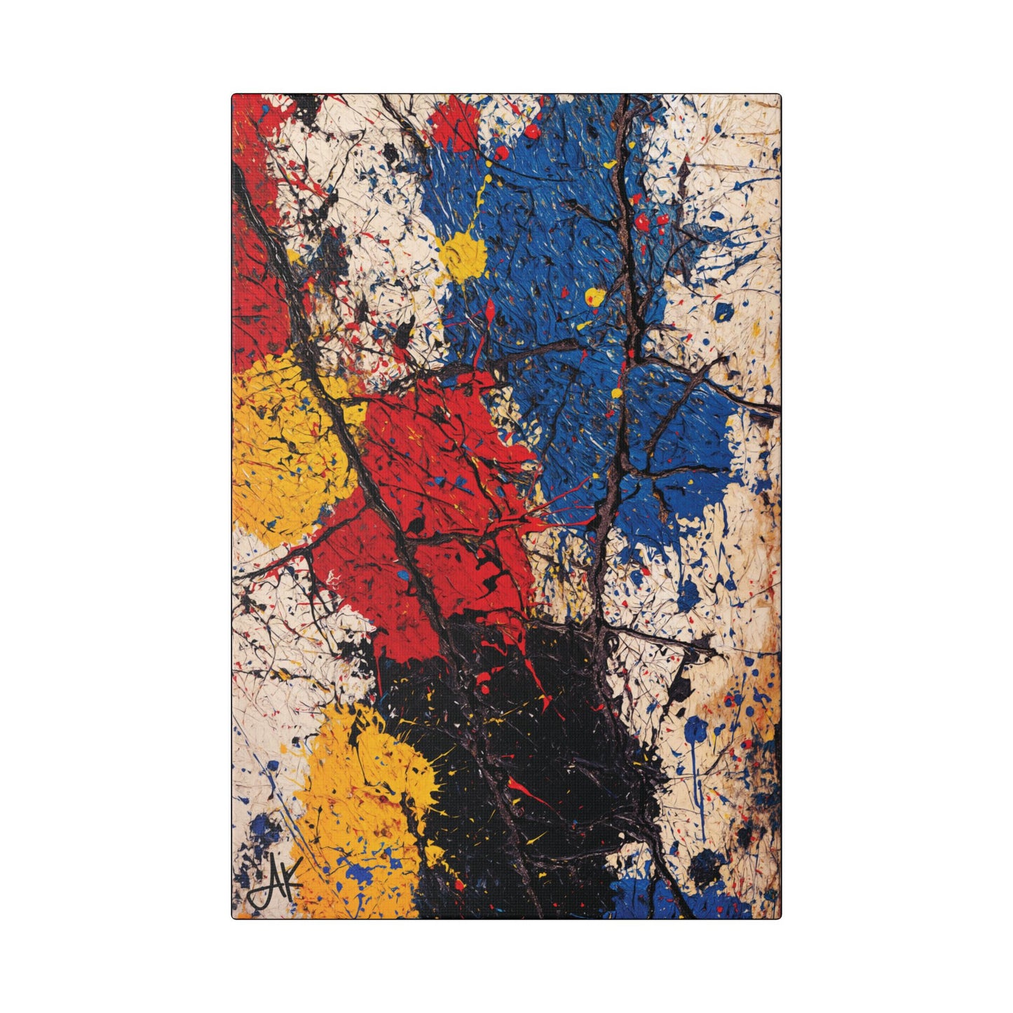 "Abstract 282", Stretched Classic Canvas Fine Art Print