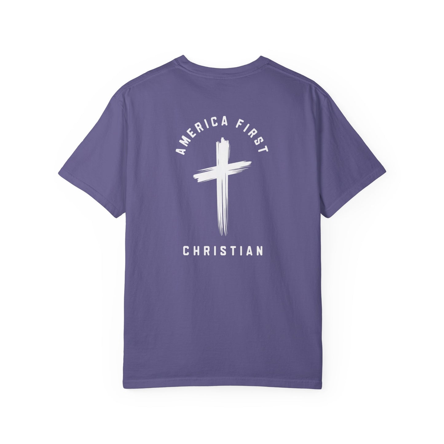 "America First Christian" #05, Unisex T-shirt (Dark Colors)