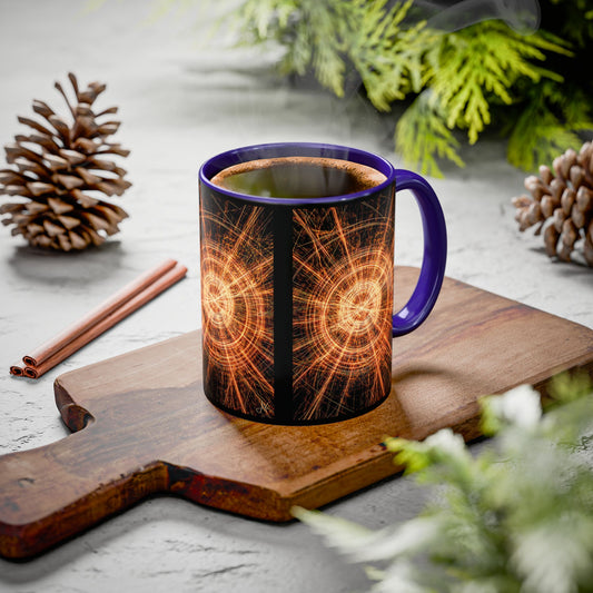 "His Light After Darkness", Colorful Mugs (11oz, 15oz)
