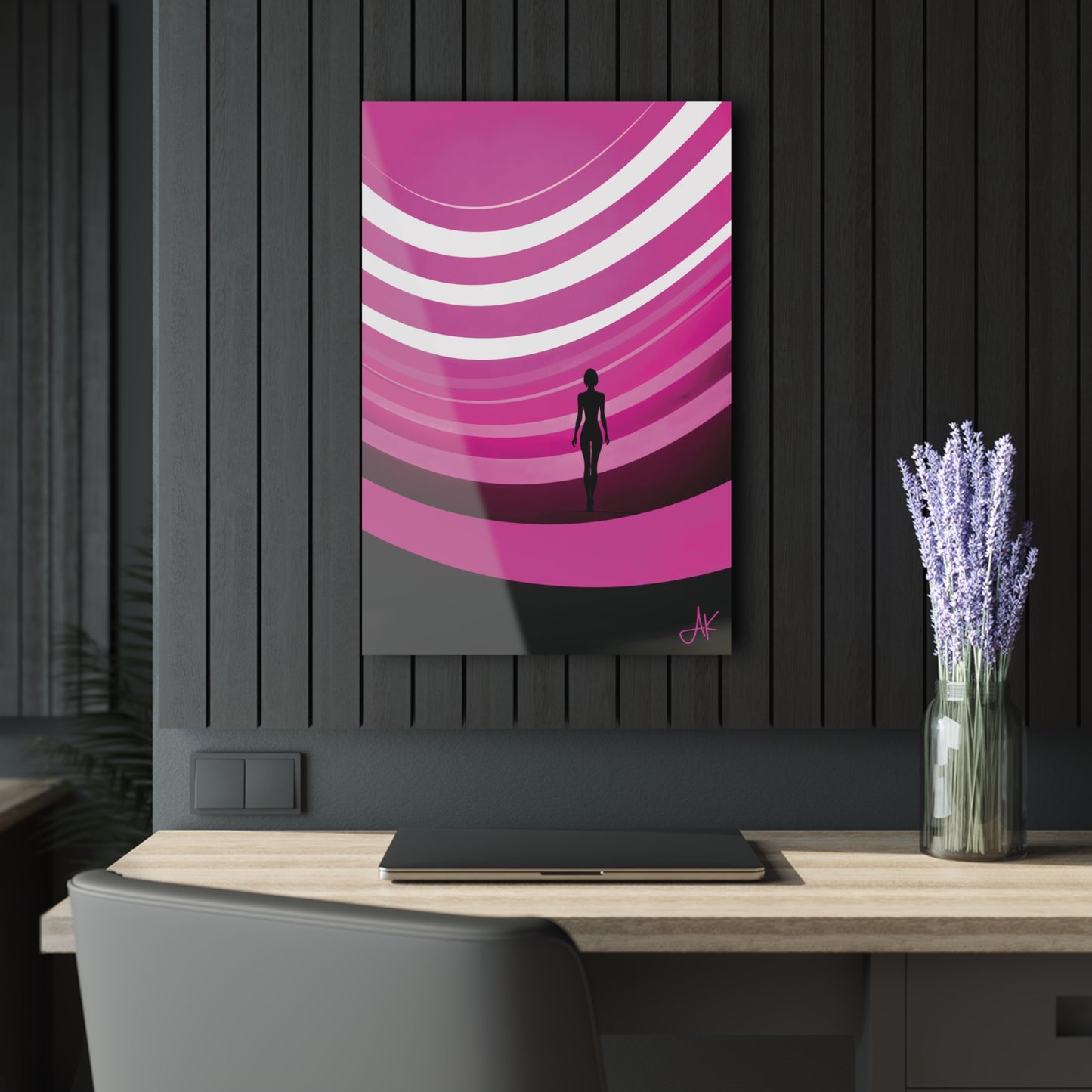 "The Beauty of Curves", Fine Art Acrylic Wall Prints (French Cleat Hanging)