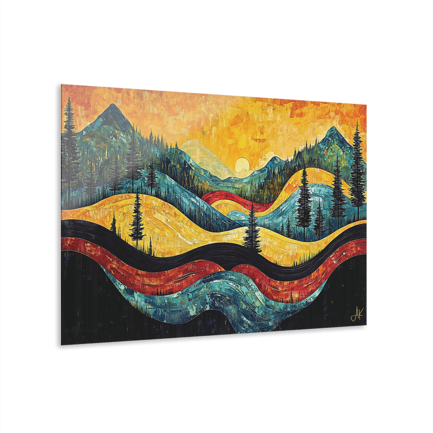 "Vintage Vista", Fine Art Acrylic Wall Prints (French Cleat Hanging)
