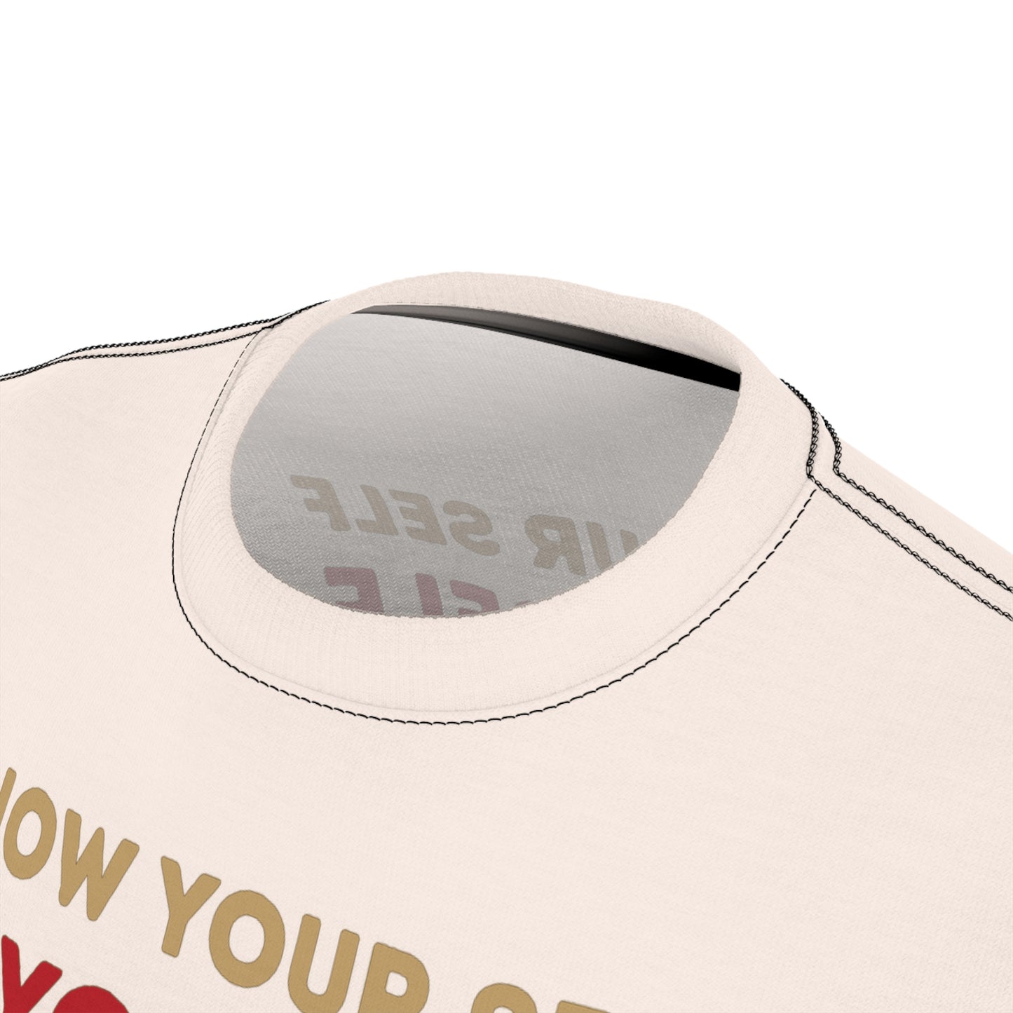 "Know Your Self", Unisex T-shirt (Angel Wings)
