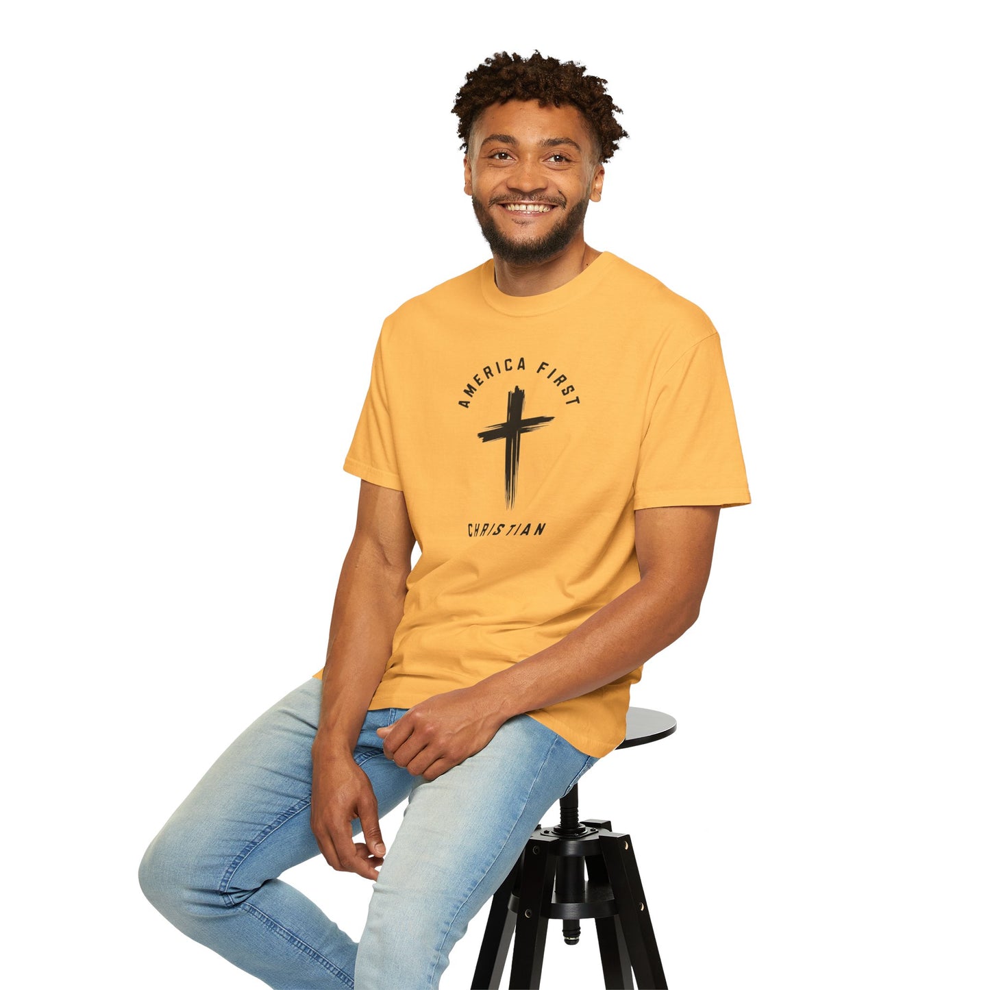 "America First Christian" #05, Unisex T-shirt (Light Colors)