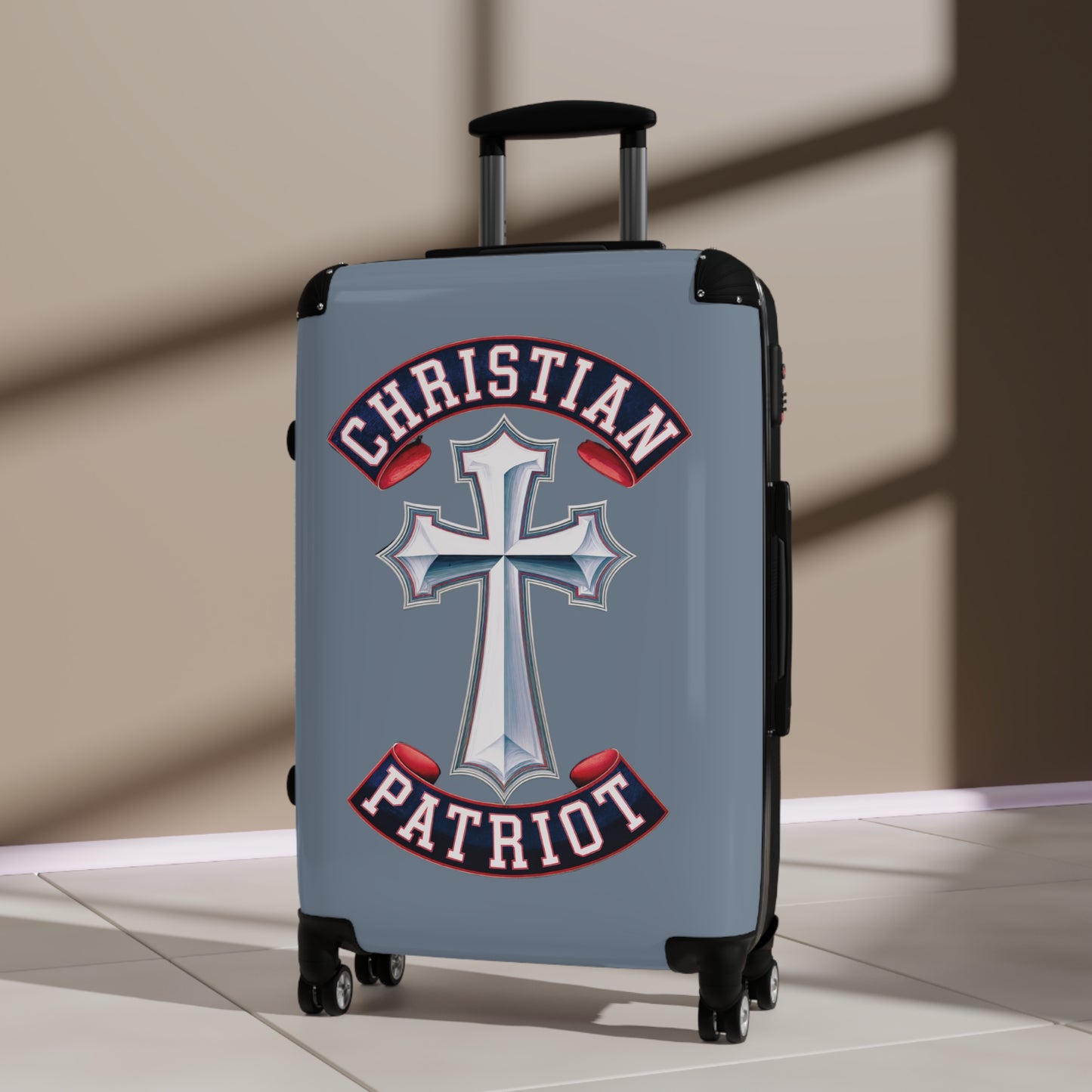 "Christian Patriot" #02 Suitcases (Atlantic Grey)
