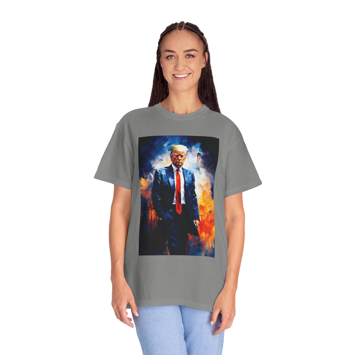 "Trump Portrait" #22, Unisex T-shirt (Light Colors)