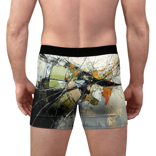 "Abstract 548", Men's Boxer Briefs