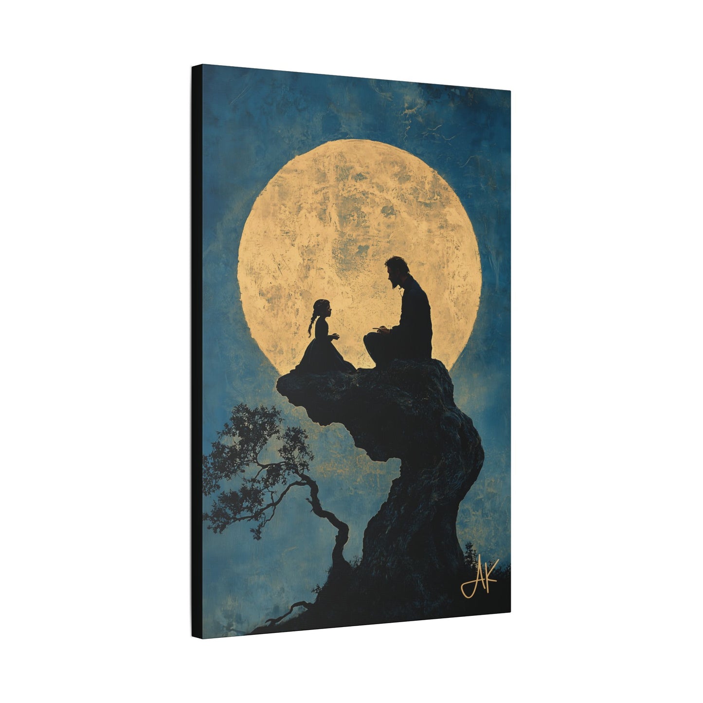 "Honest Answers", Classic Stretched Canvas Fine Art Print