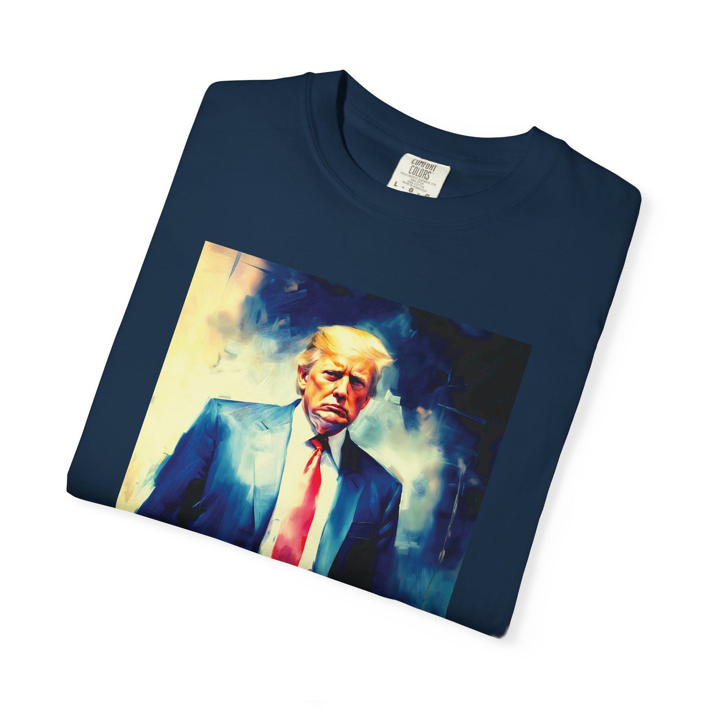 "Trump Portrait No. 6", Unisex T-shirt (Dark Colors)