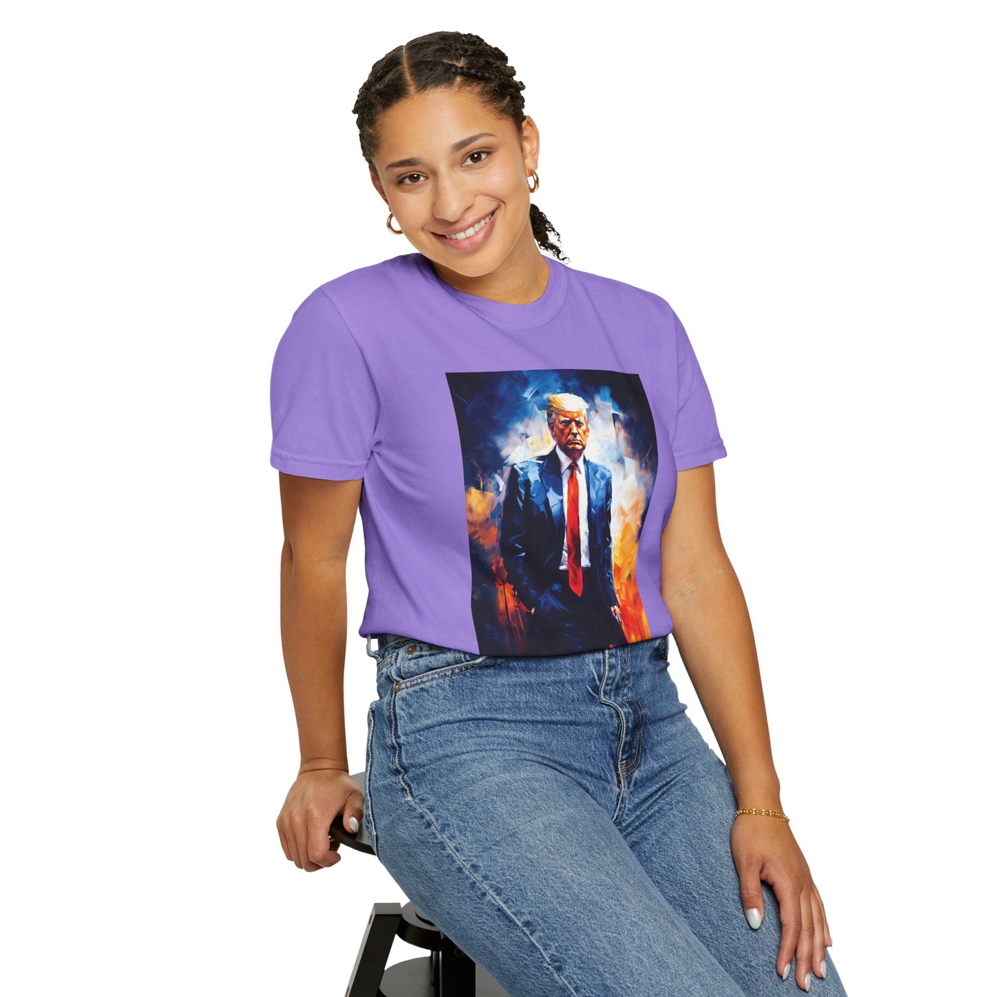 "Trump Portrait" #22, Unisex T-shirt (Light Colors)
