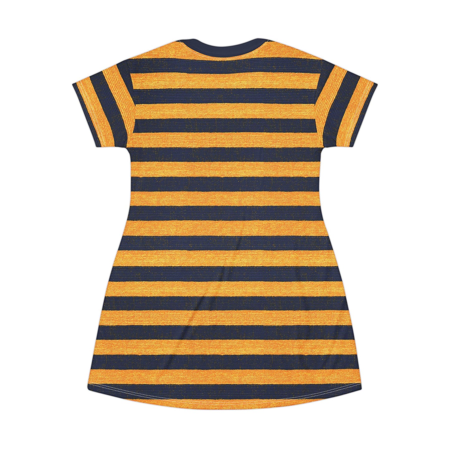 "Golden Ensign", T-Shirt Dress (Ensign Blue Collar)
