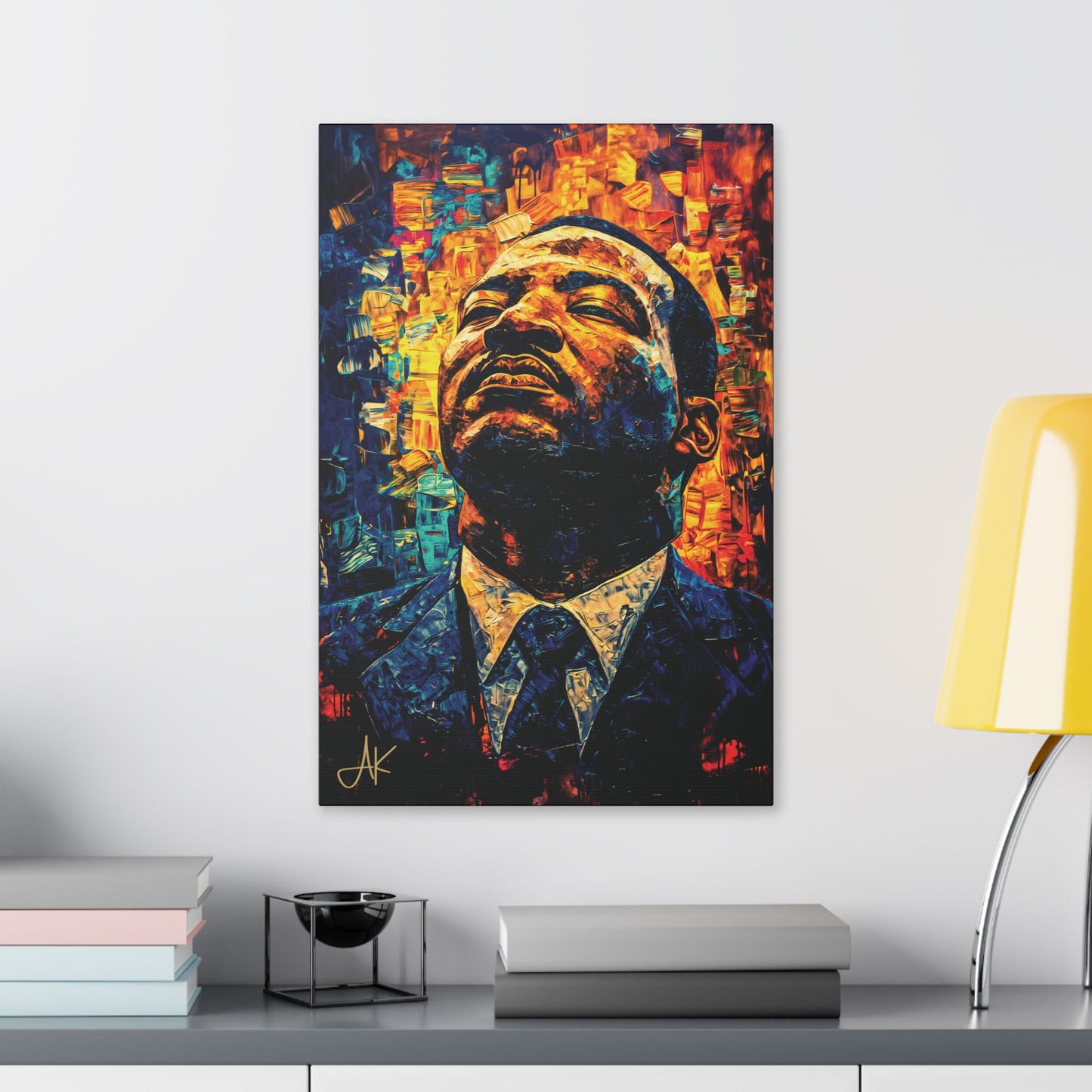 "Content of Character", Classic Stretched Canvas Fine Art Print