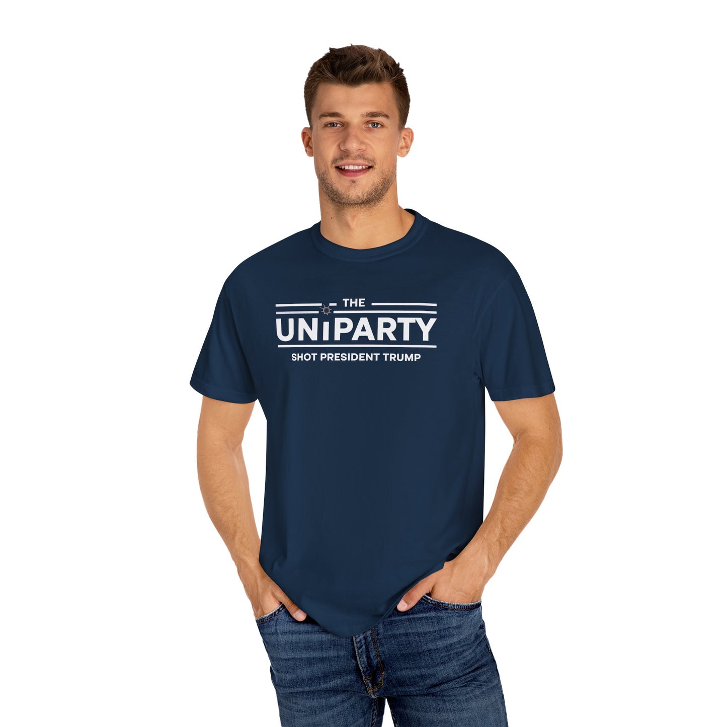 "The Uniparty Shot President Trump" #03, Unisex T-shirt