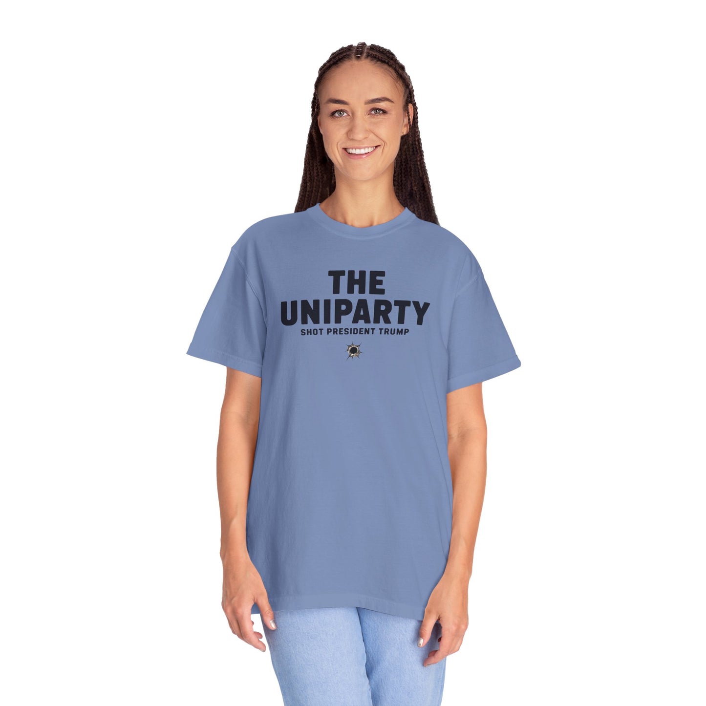 "The Uniparty Shot President Trump" #02, Unisex T-shirt