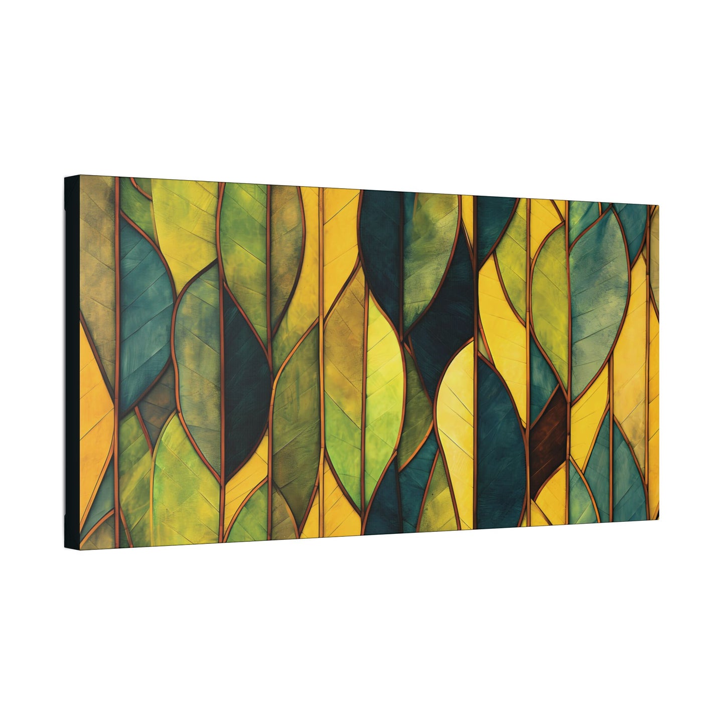 "Inner Grove", Classic Stretched Canvas Pattern Art Print