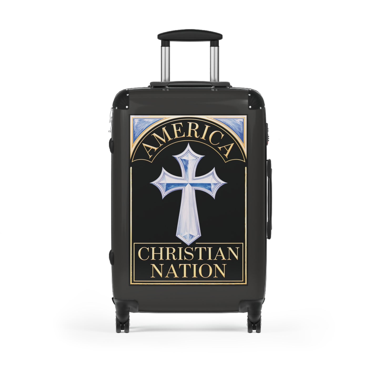 "America Christian Nation" #22 Suitcases (Jet Black)