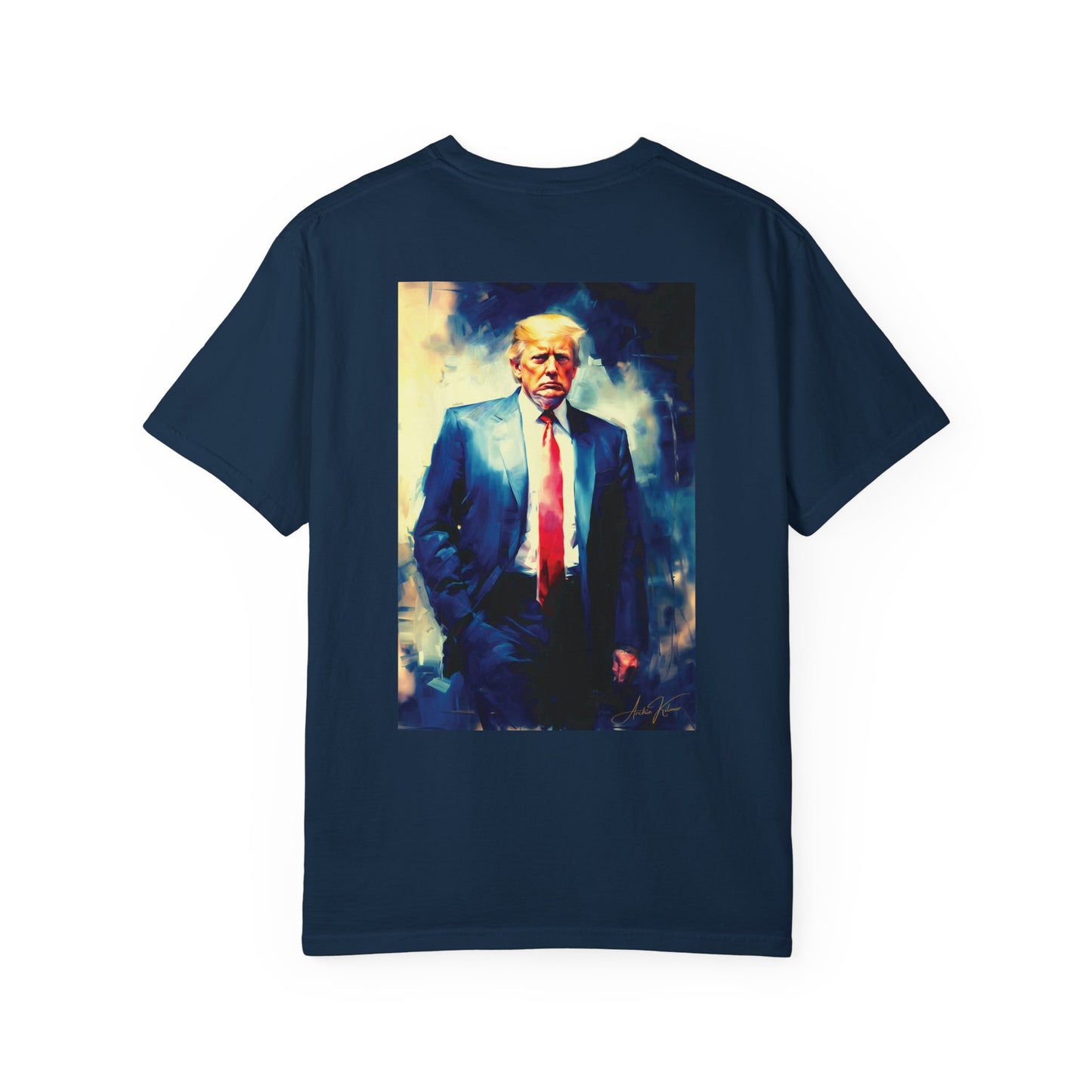 "Trump Portrait No. 6", Unisex T-shirt (Dark Colors)