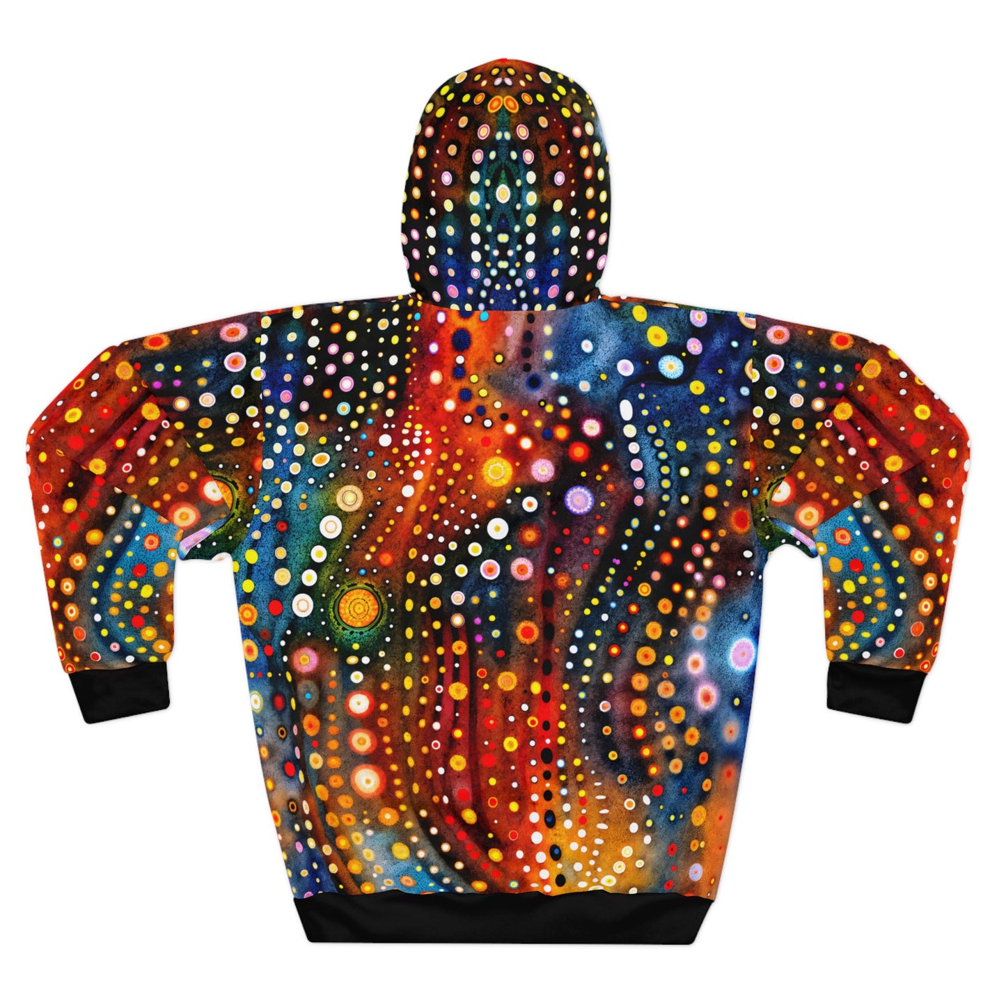 "Abstract 69", Unisex Wearable Art Pullover Hoodie