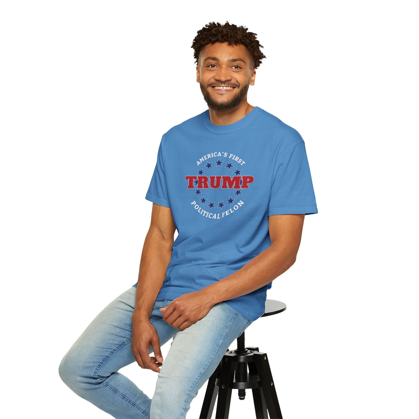 "Trump - America's First Political Felon", Unisex T-shirt