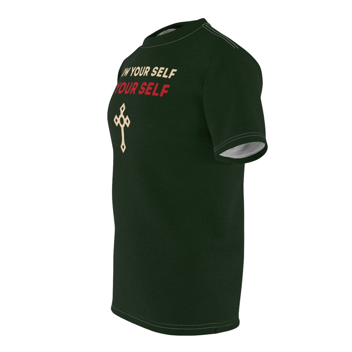 "Know Your Self", Unisex T-shirt (Brieve Green)
