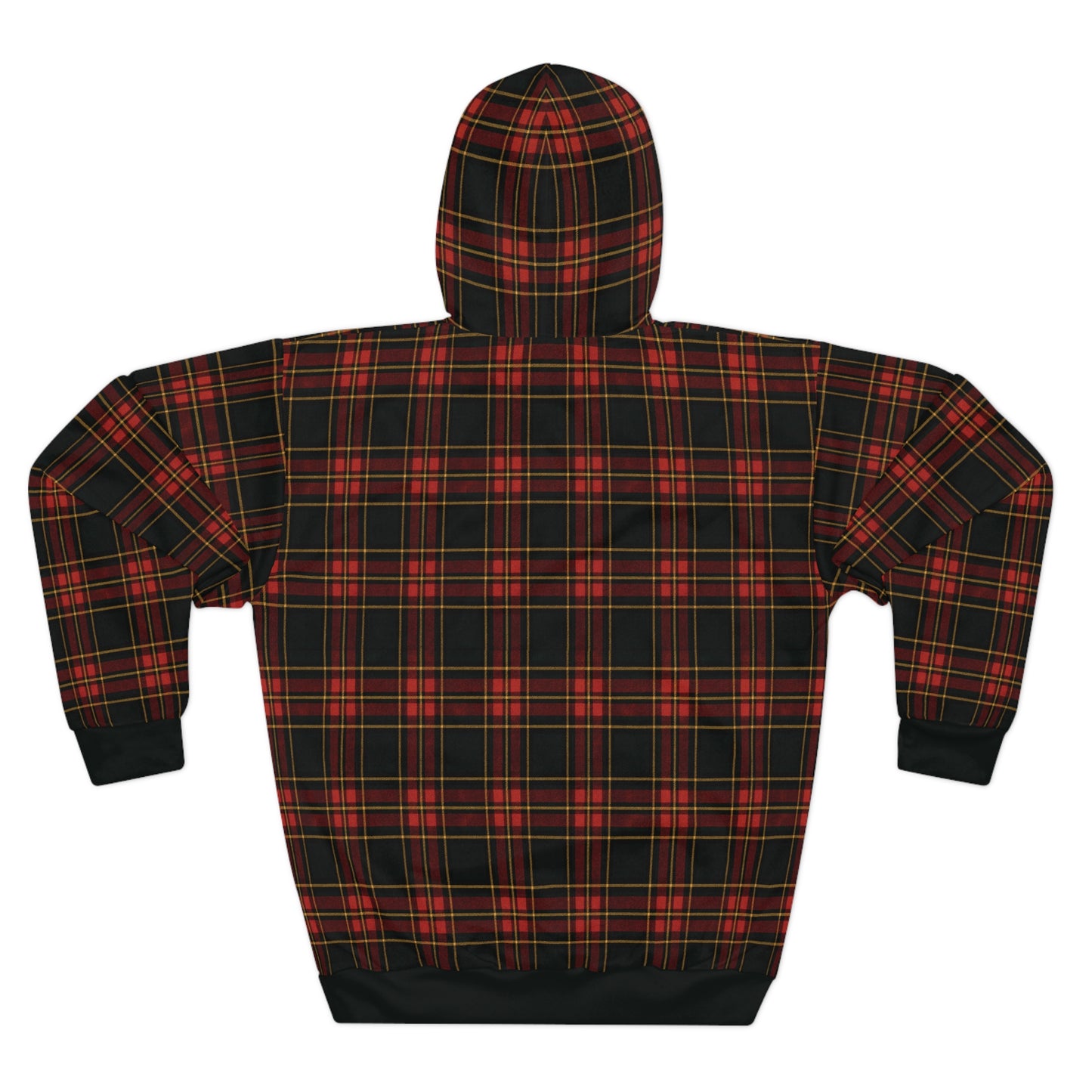 "Kilmor Gallóglach Tartan", Unisex Wearable Art Pullover Hoodie