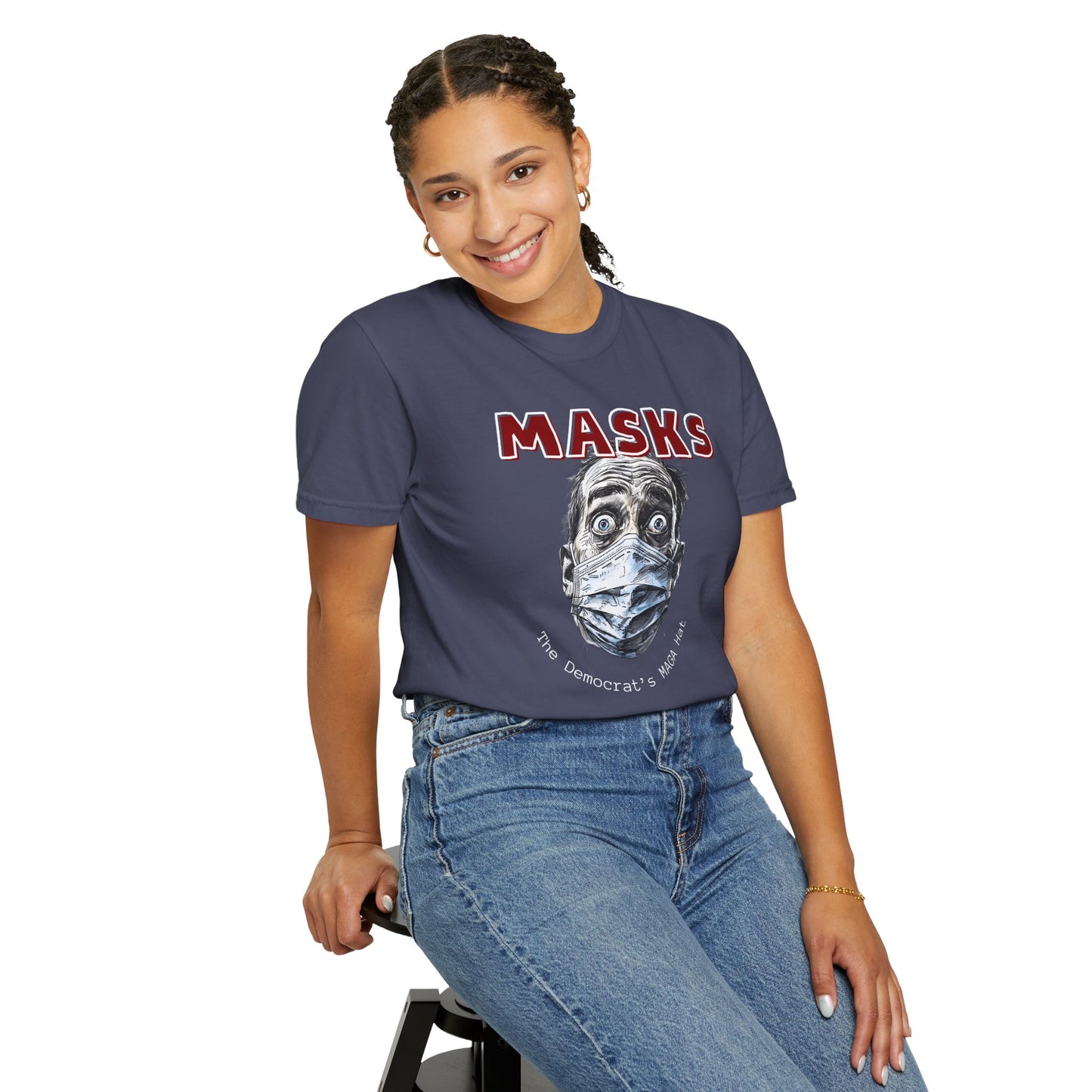 "MASKS - The Democrat's MAGA Hat", Unisex T-shirt